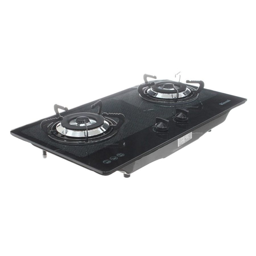 Bếp Ga Âm Rinnai RVB-2BGN - Đen- Hãng chính hãng