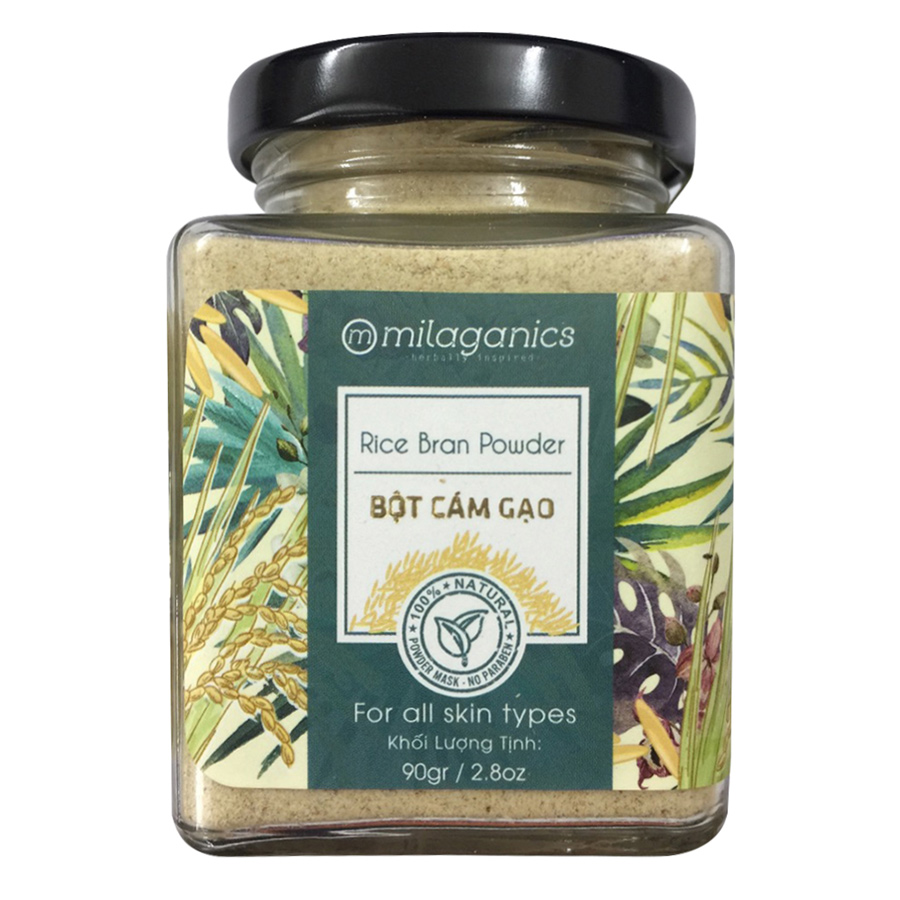 Bột Cám Gạo Milaganics Hũ 90g