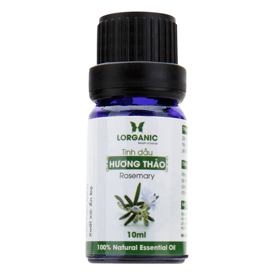 Tinh Dầu Hương Thảo Lorganic (10ml)