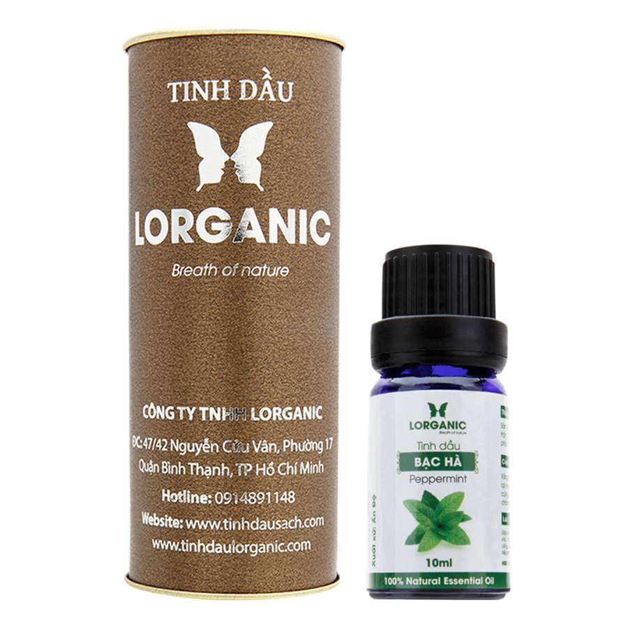 Tinh Dầu Bạc Hà Lorganic LGN0016 (10ml)