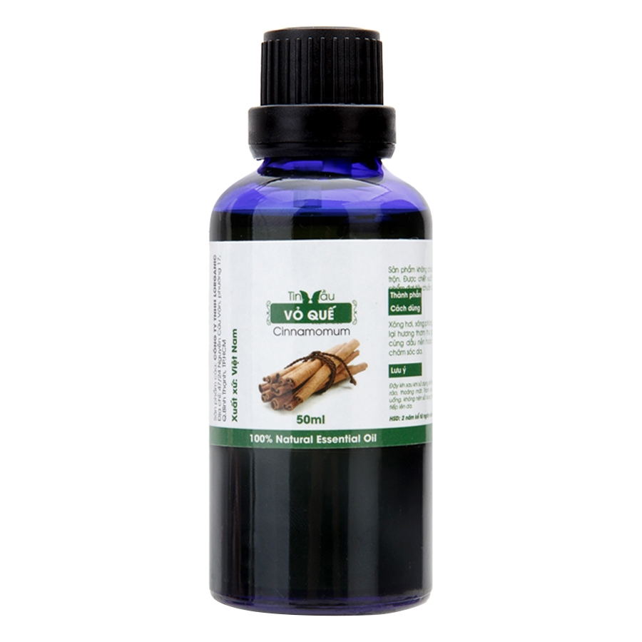 Tinh Dầu Vỏ Quế Nguyên Chất Lorganic (50ml)
