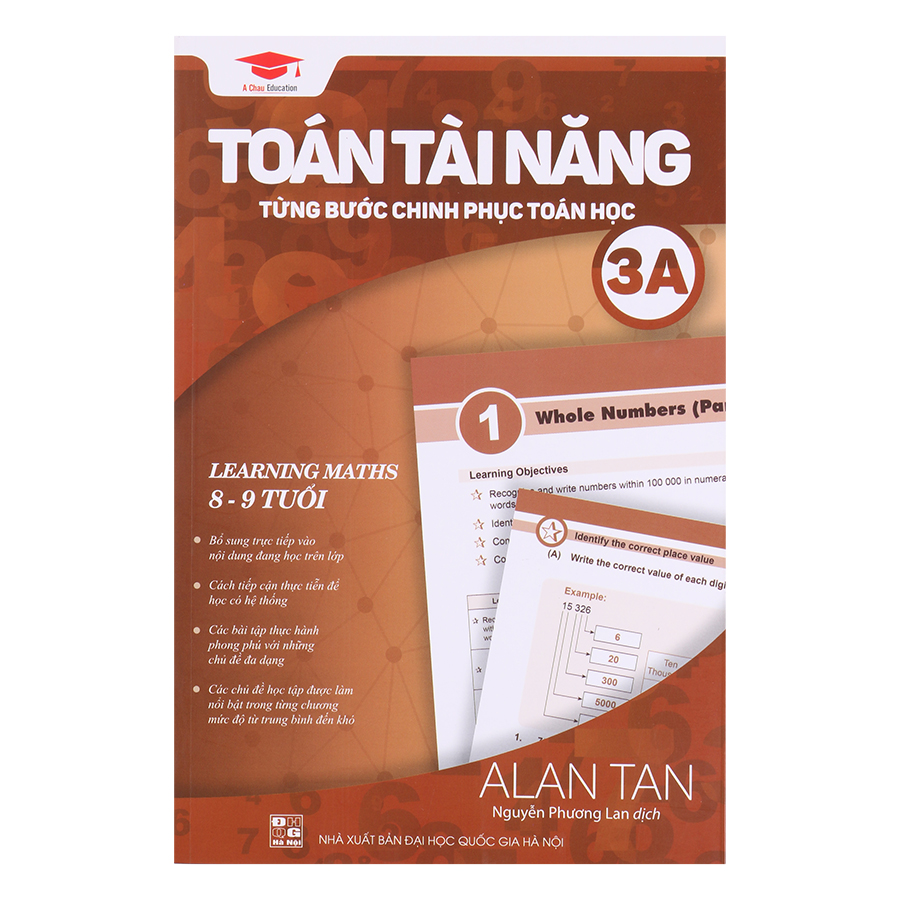 Toán Tài Năng - Từng Bước Chinh Phục Toán Học 3A (8-9 Tuổi)