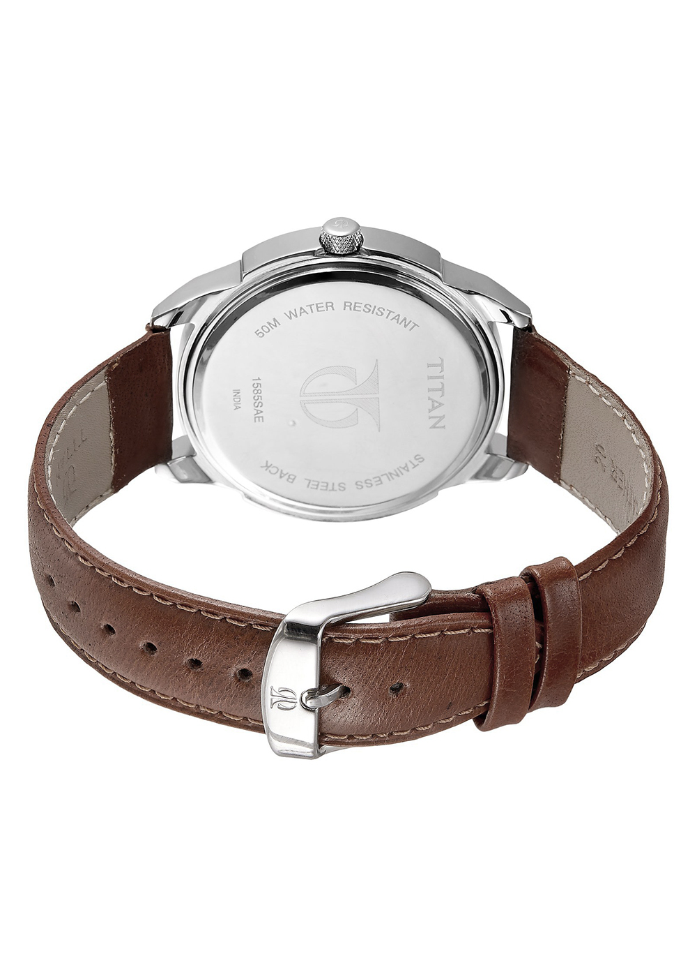 Đồng hồ nam dây da Titan 1585SL07