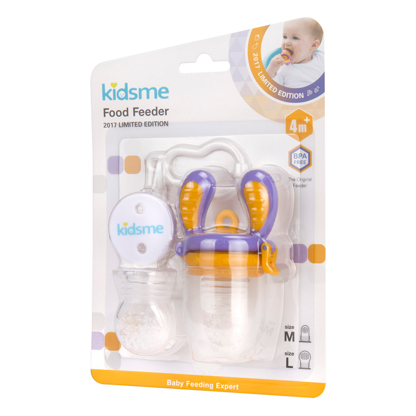 Bộ Túi Nhai Chống Hóc Limited Edition Kidsme 160456 Dành Cho Bé Từ 4 Tháng Trở Lên