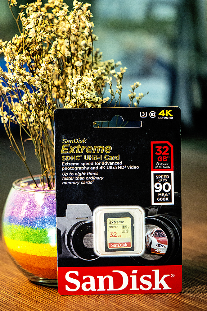 Thẻ Nhớ SanDisk SDHC Extreme 32GB 90MB/s (V30) - Hàng Chính Hãng