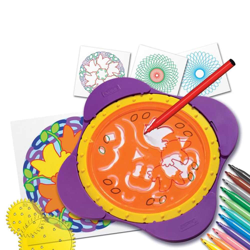 Đồ chơi vẽ hình Spirogiro Mandala Quercetti 1680