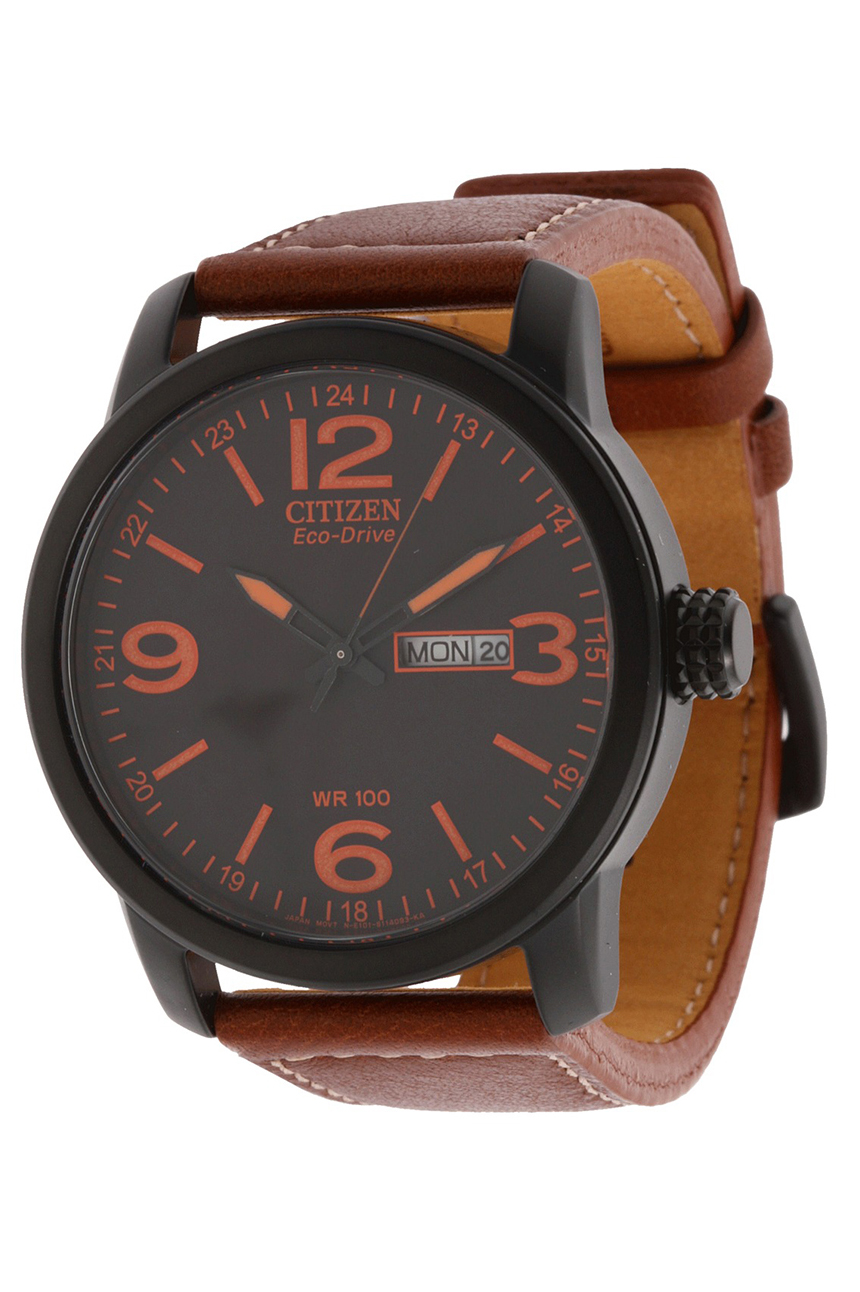 Đồng Hồ Nam Citizen Dây Da BM8475-26E - Mặt Đen