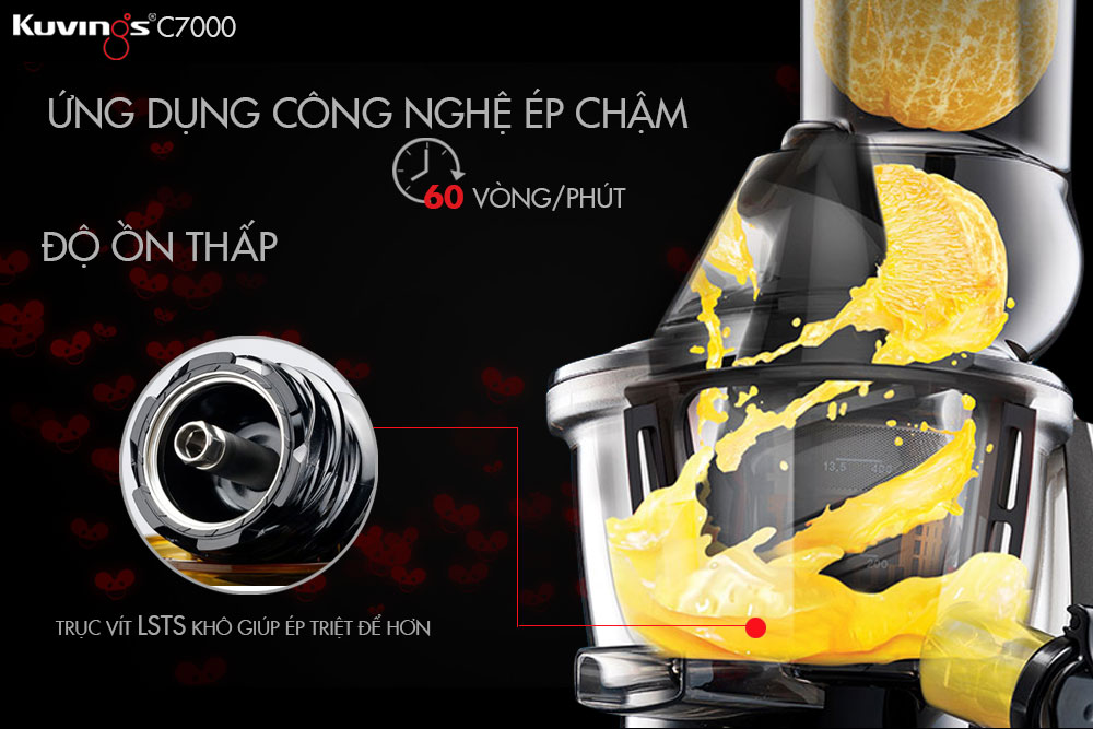 Máy Ép Trái Cây Kuvings C7000 - Hàng Chính Hãng