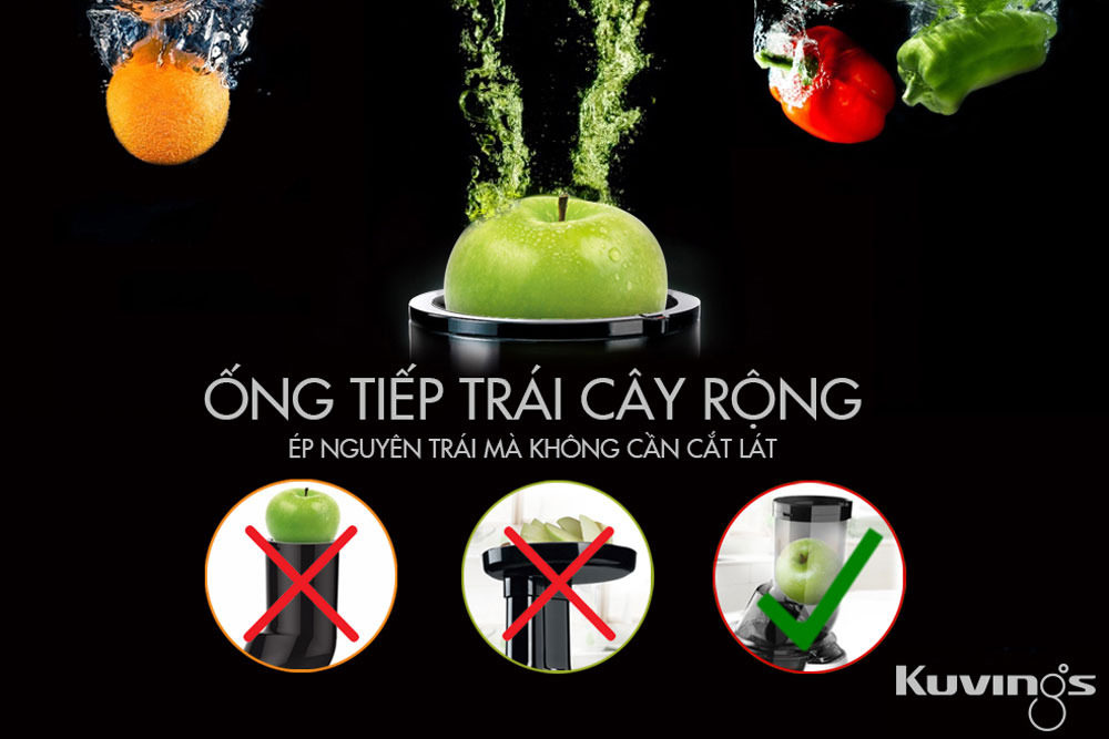 Máy Ép Trái Cây Kuvings C7000 (Bạc) - Hàng Chính Hãng