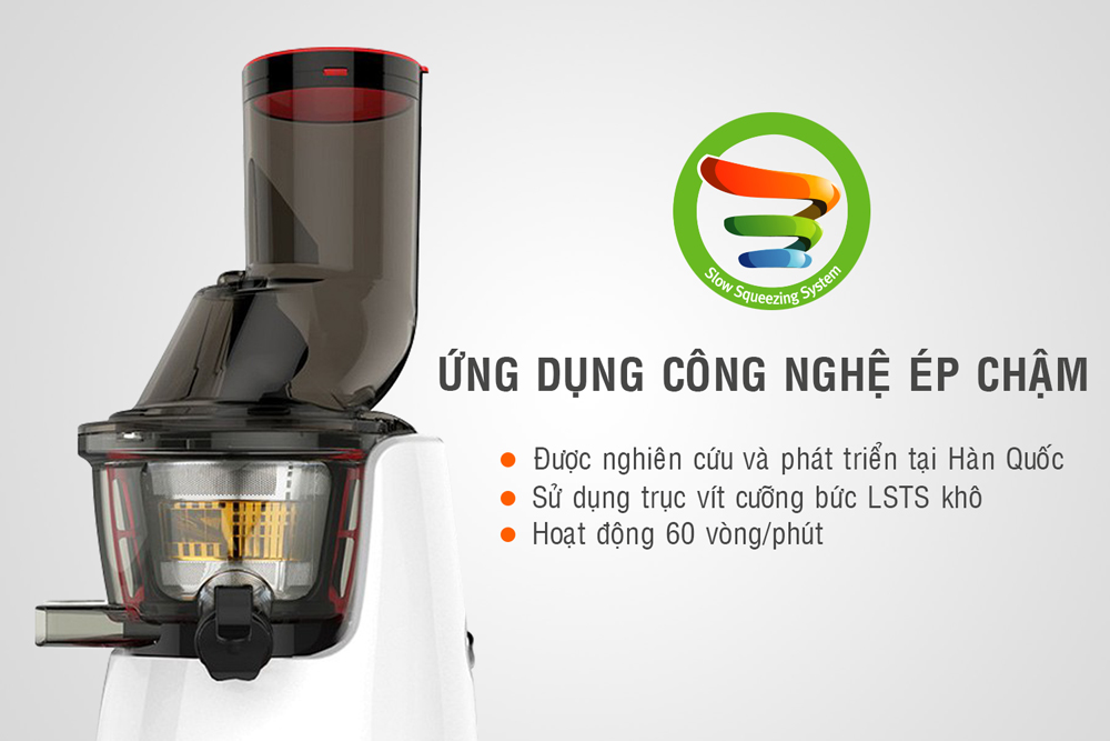 Máy Ép Trái Cây Kuvings C7000 (Trắng) - Hàng Chính Hãng