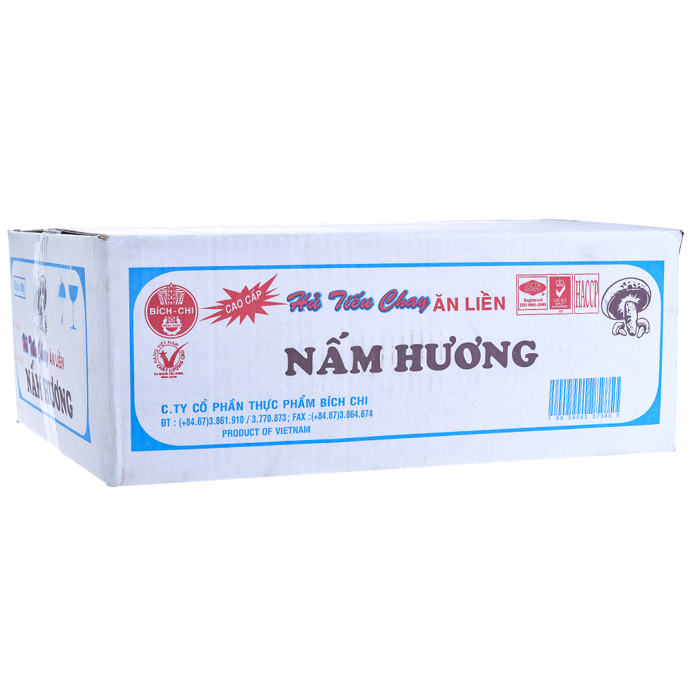 Thùng 30 Gói Hủ Tiếu Chay Nấm Hương Bích Chi 60g