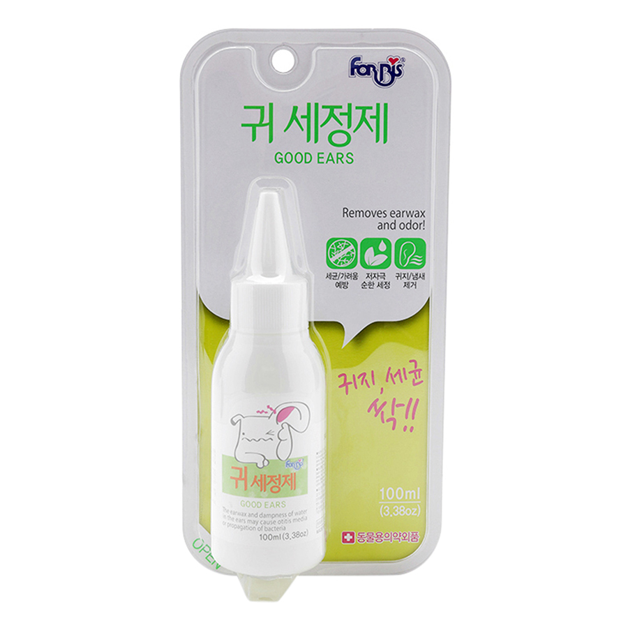 Dung Dịch Rửa Tai Cho Thú Cưng Forcans 100ml