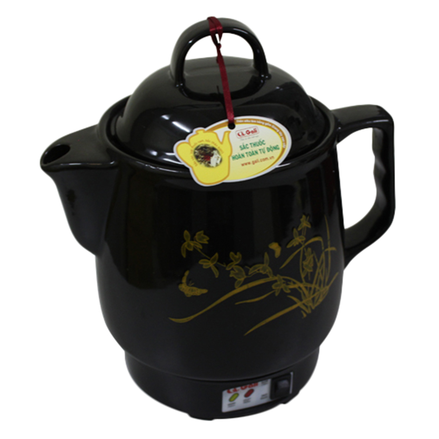 Siêu Sắc Thuốc Gali GL-1812 (3.3 lít) – Đen - Hàng Chính Hãng