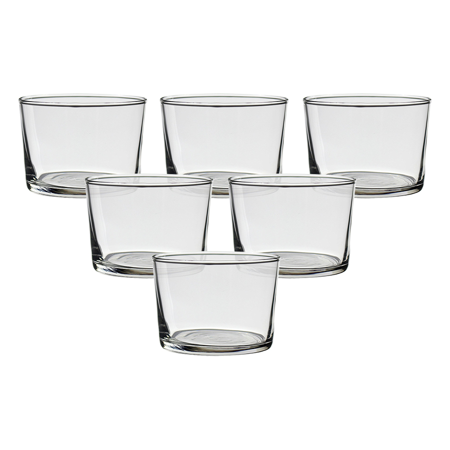 Bộ 6 Ly Thủy Tinh Bodega Bormioli Rocco 710860BV8021990