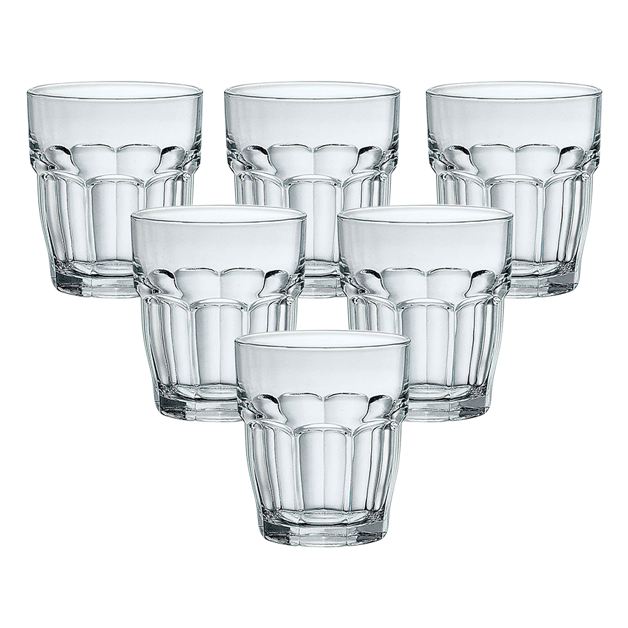 Bộ 6 Ly Thủy Tinh Rock Bar DOF Bormioli Rocco 516160BN6321990