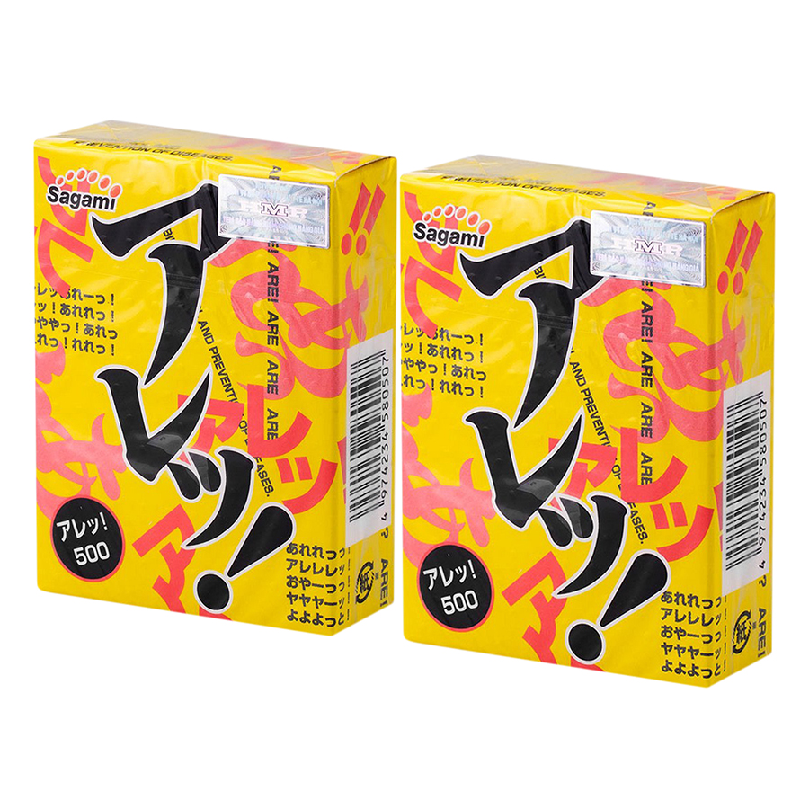 Combo 2 Hộp Bao Cao Su Sagami Are Are