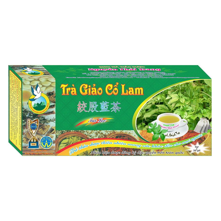 Trà Giảo Cổ Lam Kiểm Soát Vóc Dáng Nguyên Thái Trang (2g x 50 Gói)