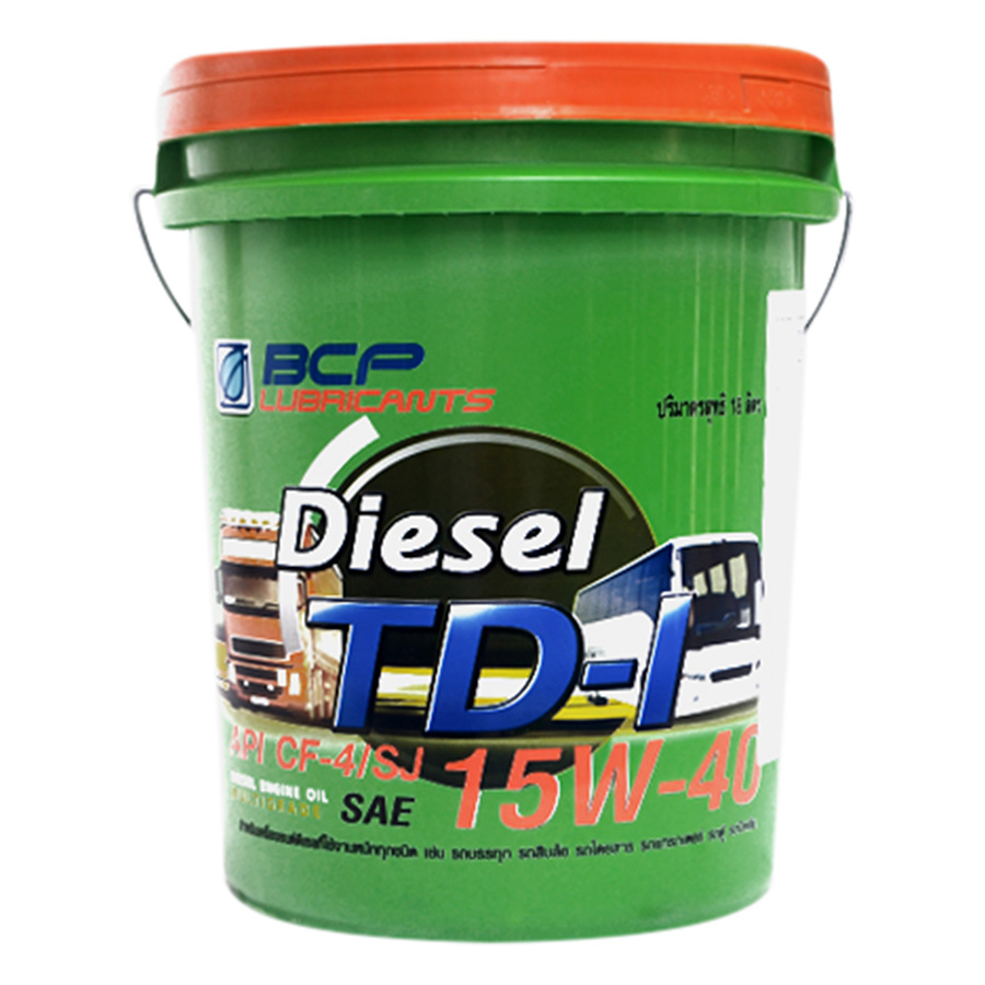 Nhớt Động Cơ Diesel BCP TD1 CF4/SJ 15W40 (18 Lít)