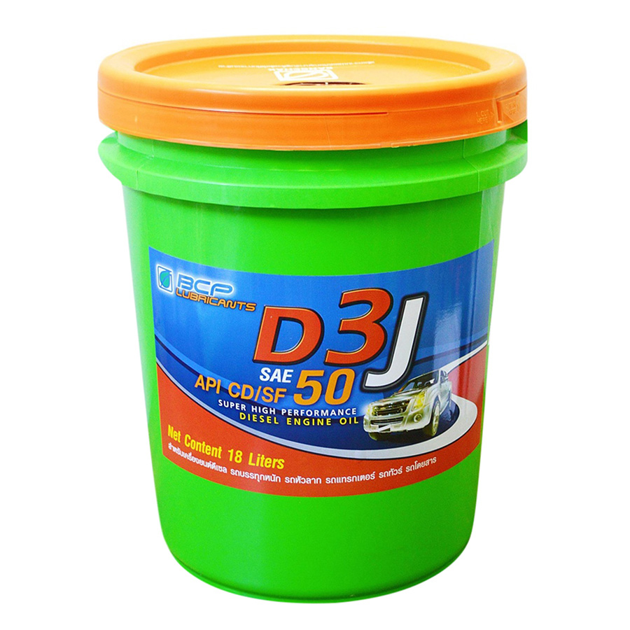 Nhớt Động Cơ Diesel BCP D3 J SAE 50 (18 Lít)