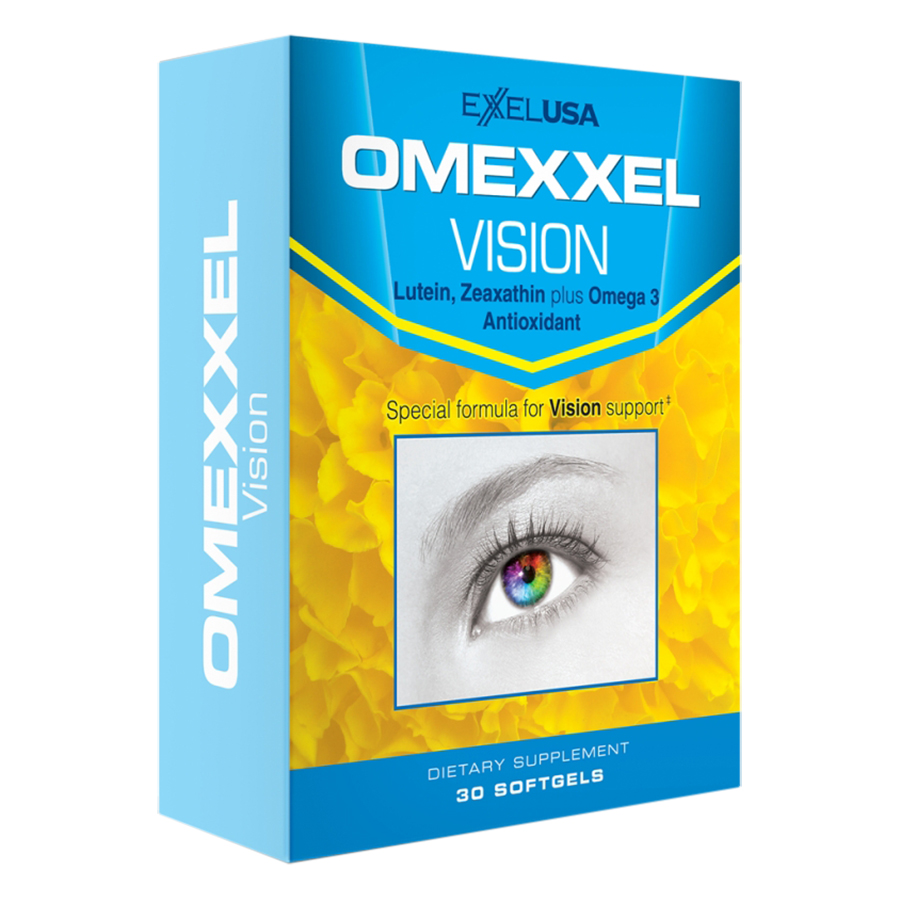 Combo 2 Hộp Thực Phẩm Chức Năng Viên Uống Sáng Mắt Omexxel Vision (30 Viên / Hộp)