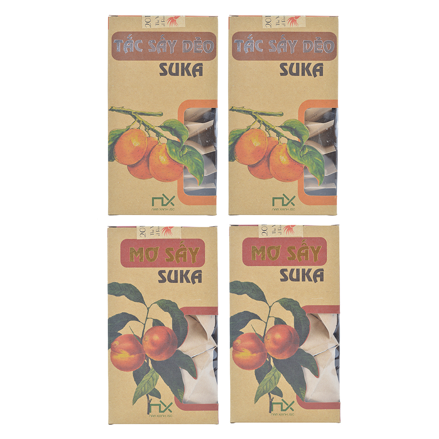 3783871529746,62_896780,203000,tiki.vn,Combo-Trai-Cay-Say-Suka-Nam-Xanh-2-Hop-Mo-14-Vien--Hop-2-Hop-Tac-10-Mieng--Hop-62_896780,Combo Trái Cây Sấy Suka Nam Xanh: 2 Hộp Mơ (14 Viên / Hộp) + 2 Hộp Tắc (10 Miếng / Hộp) Combo Trái Cây Sấy Suka Nam Xanh: 2 Hộp Mơ (14 Viên / Hộp) + 2 Hộp Tắc (10 Miếng / Hộp)