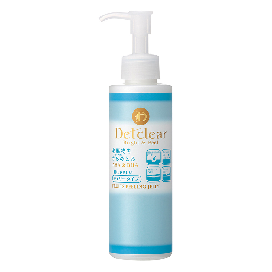 Gel Tẩy Tế Bào Chết Detclear Meishoku Bright &amp; Peel Không Mùi (180ml)