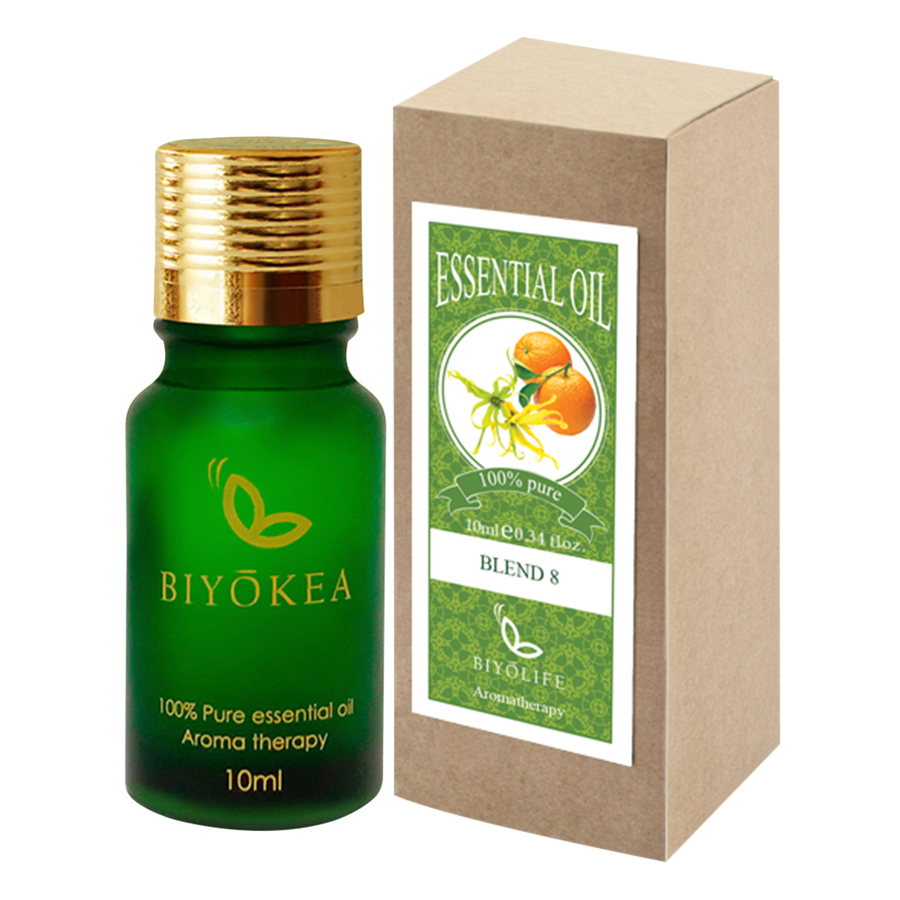 Tinh Dầu Hỗn Hợp Biyokea 8: Cam + Ngọc Lan Tây