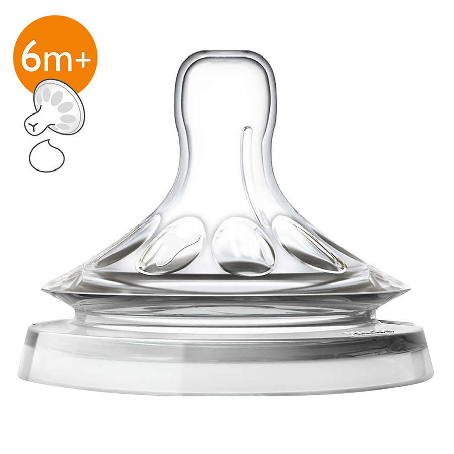 Núm Ty Mô Phỏng Tự Nhiên Philips Avent SCF656/23 – Vỉ Đôi
