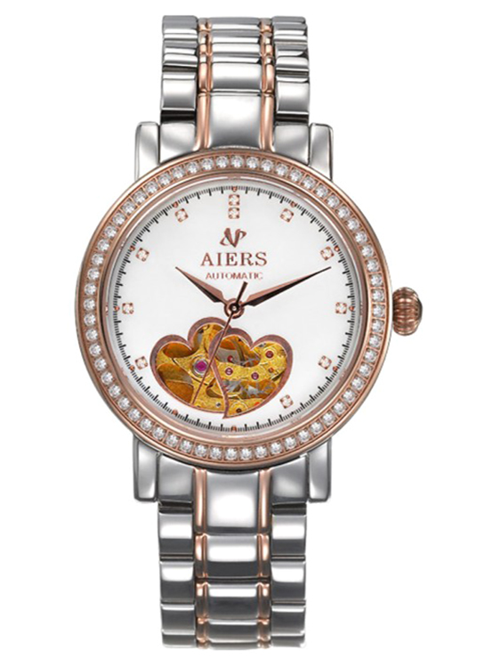 Đồng Hồ Nữ Automatic Dây Kim Loại Aiers AIR-B132L