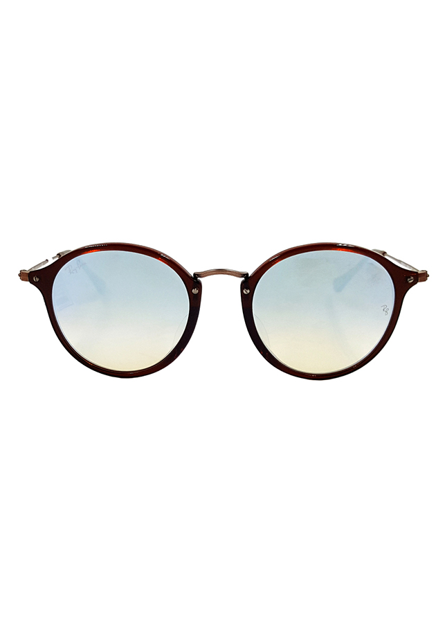 Kính Mát Unisex Rayban RB 2447NF 6256/9U (52/21/145) - Xanh Nhạt Khói