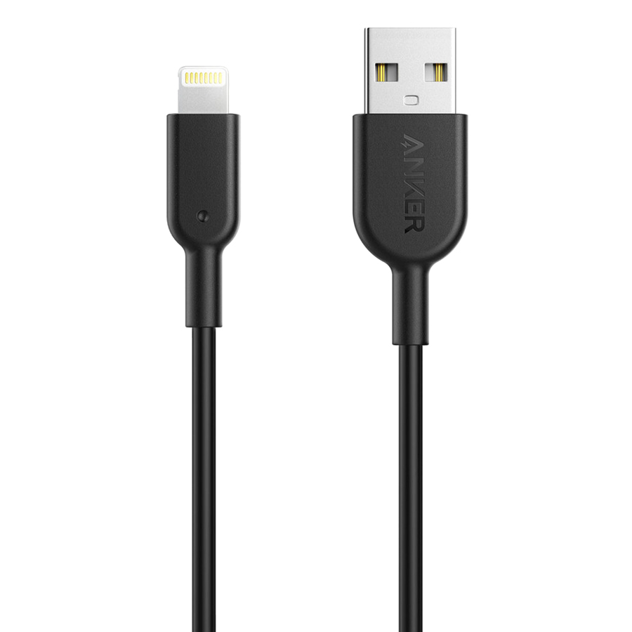 Cáp Lightning ANKER Powerline II Apple MFi dài 0.9m A8432