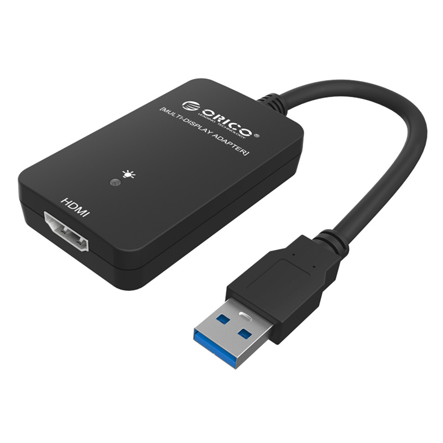 Bộ Chuyển USB 3.0 Sang Cổng HDMI Orico DU3H - Hàng Chính Hãng