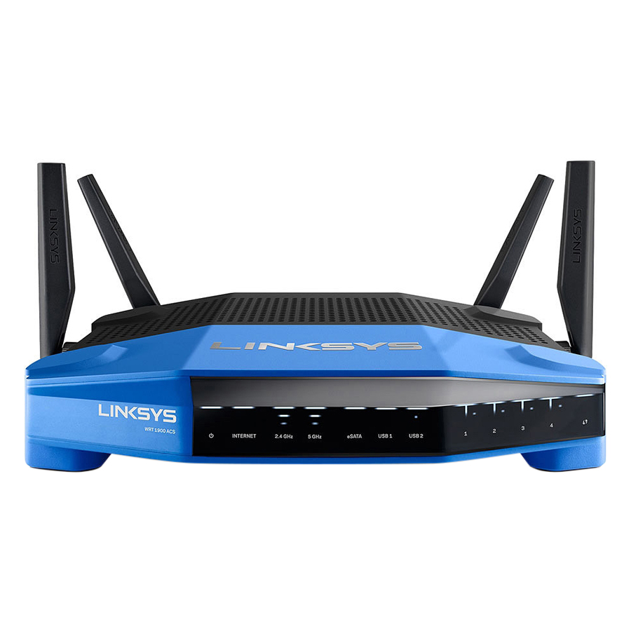 Router Wifi Băng Tầng Kép Linksys WRT1900ACS - Hàng Chính Hãng