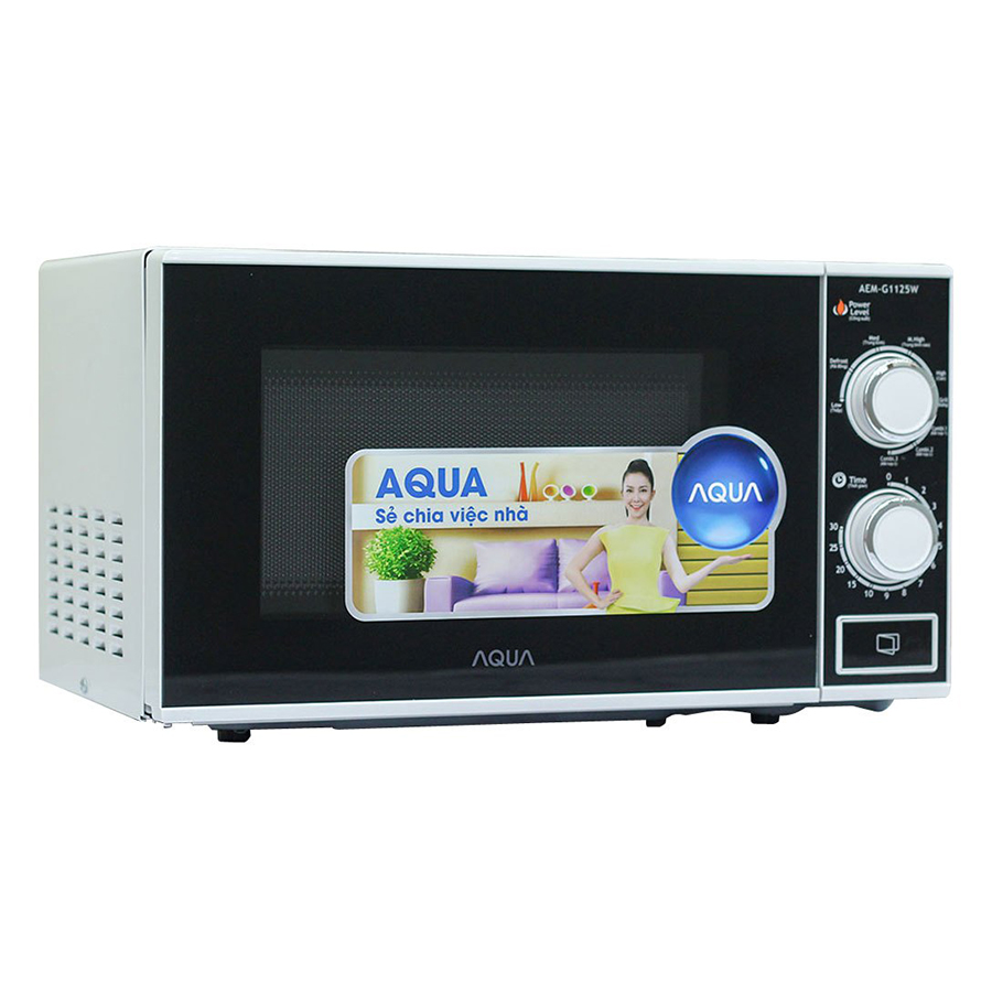 Lò Vi Sóng Aqua AEM-G1125W (17L) - Hàng chính hãng