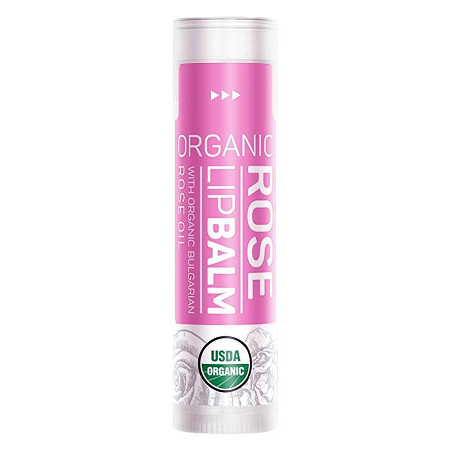 Son Dưỡng Môi Hoa Hồng Hữu Cơ Organic Rose Lip Balm Alteya Organics OLBR (5g)