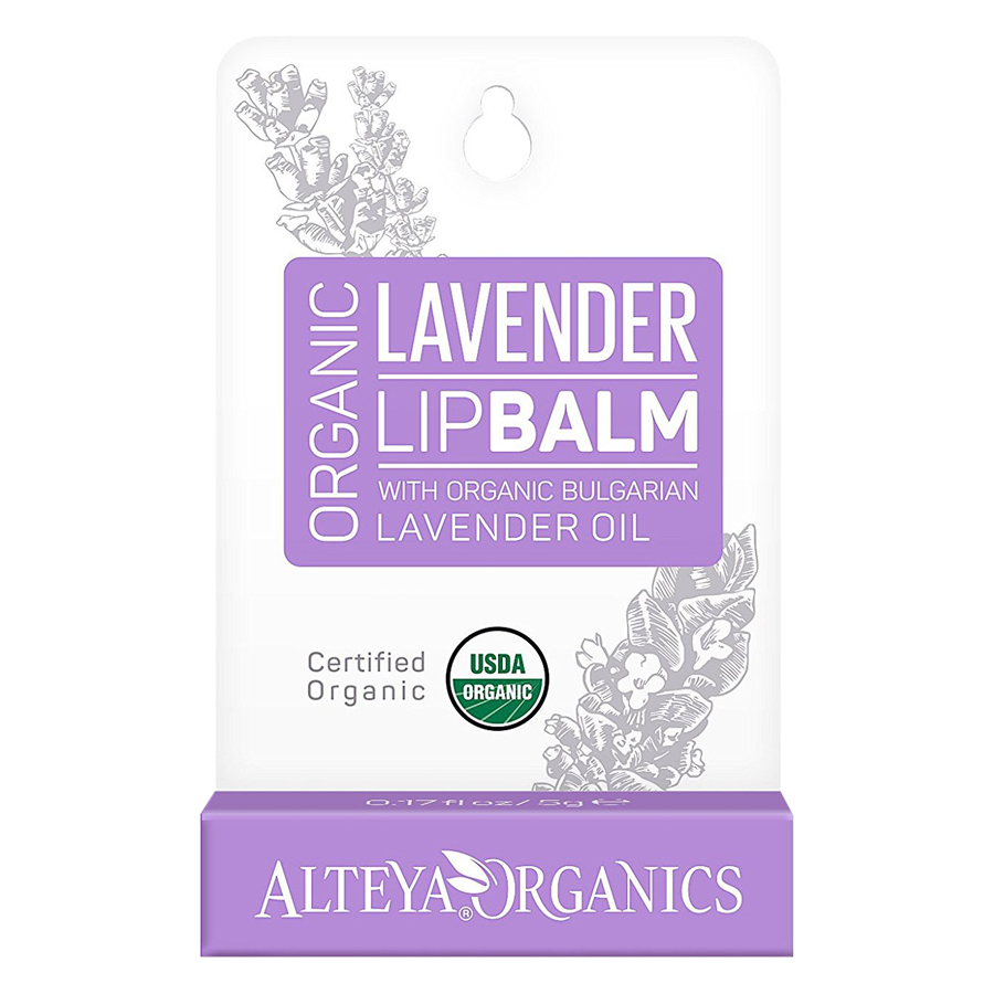 Son Dưỡng Môi Oải Hương Hữu Cơ Organic Lavender Lip Balm Alteya Organics OLBL (5g)