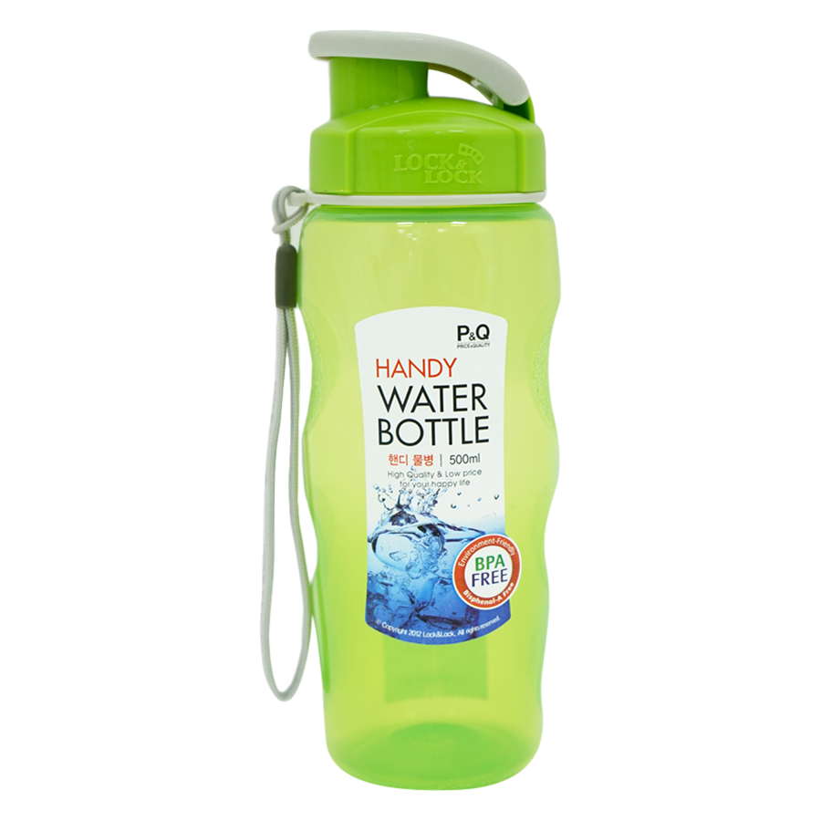Bình Nước Lock&amp;Lock P-00057G (500ml) - Xanh Lá