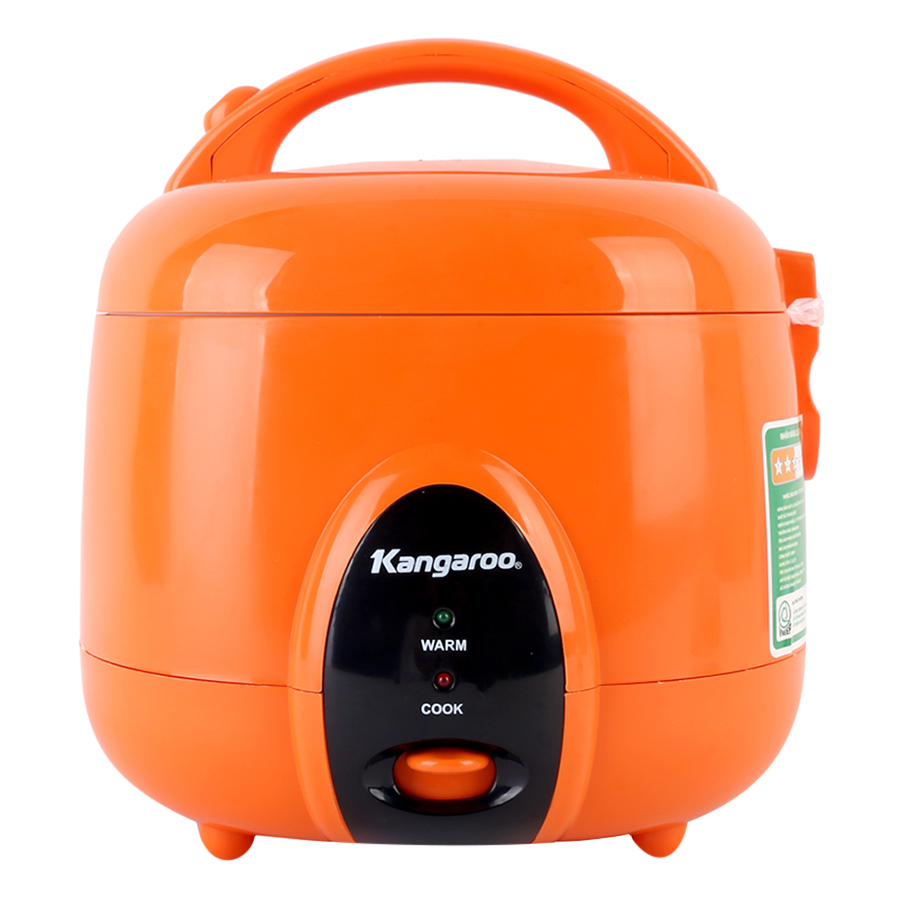 Nồi Cơm Điện Kangaroo KG826S (1.2L) - Cam - Hàng chính hãng