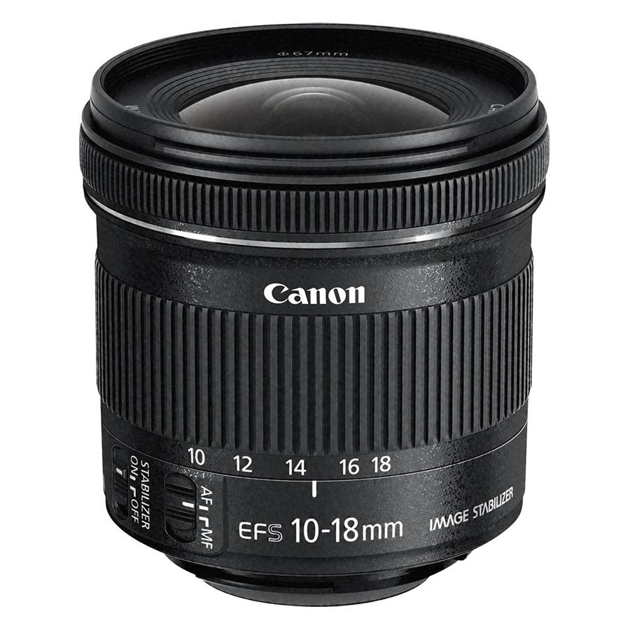 Lens Canon 10-18mm F4.5-5.6 IS STM - Hàng Nhập Khẩu