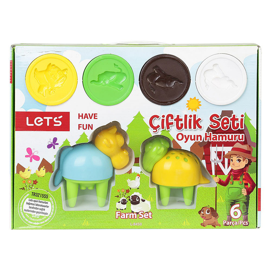 Bột nặn làm nông LET'S L-8450