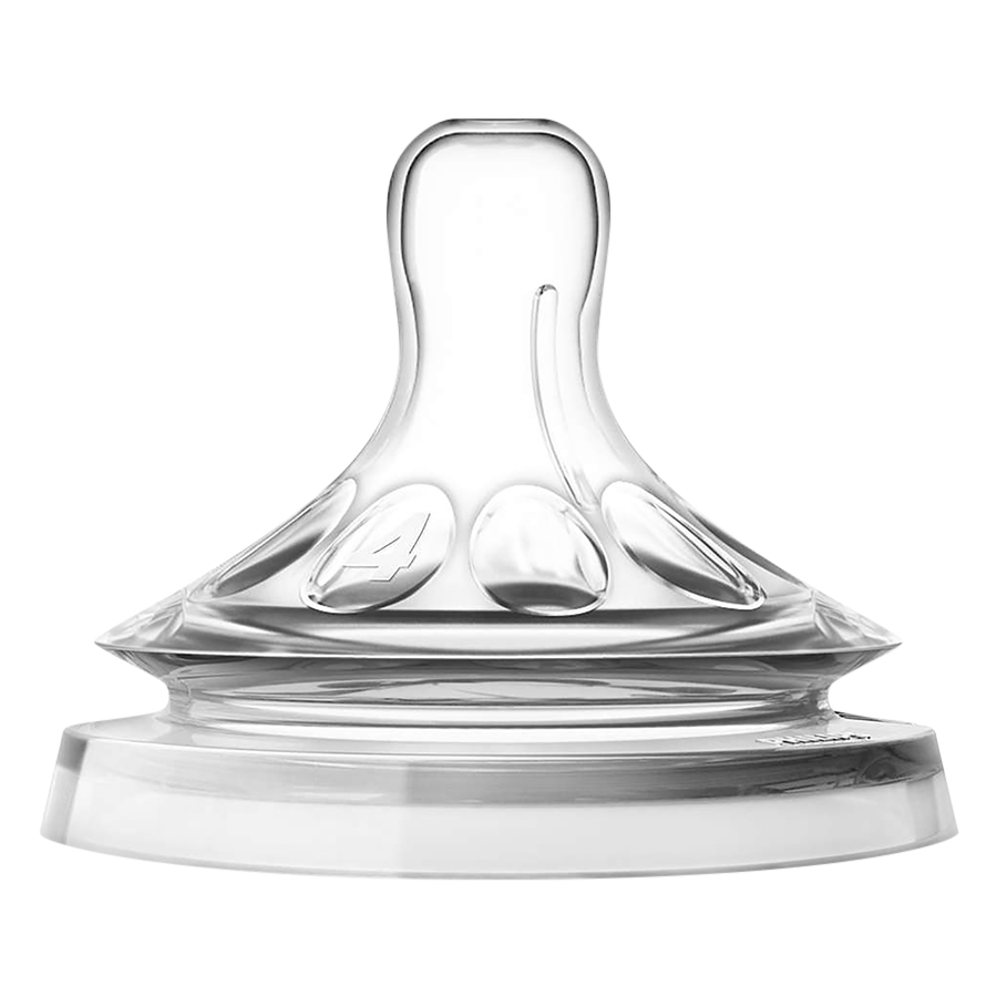 Combo 2 Núm ty Philips Avent mô phỏng tự nhiên SCF654.23 dành cho bé từ 6 tháng
