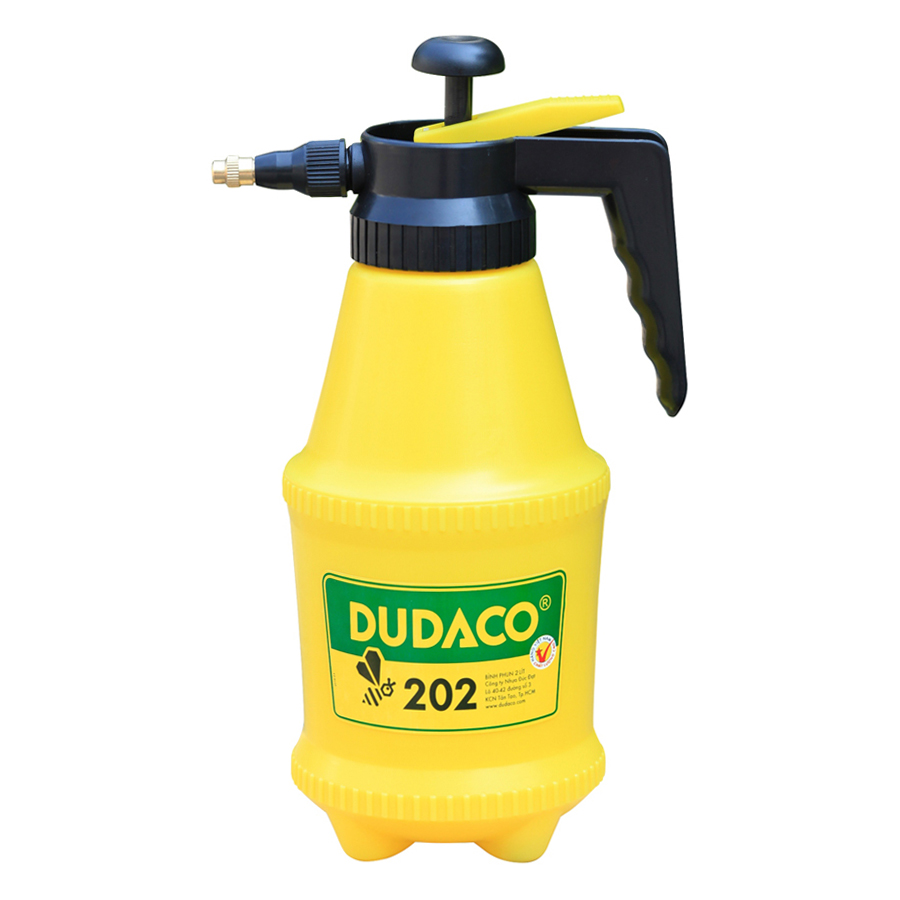 Bình Xịt Không Đế Dudaco B202A (2L) - Vàng