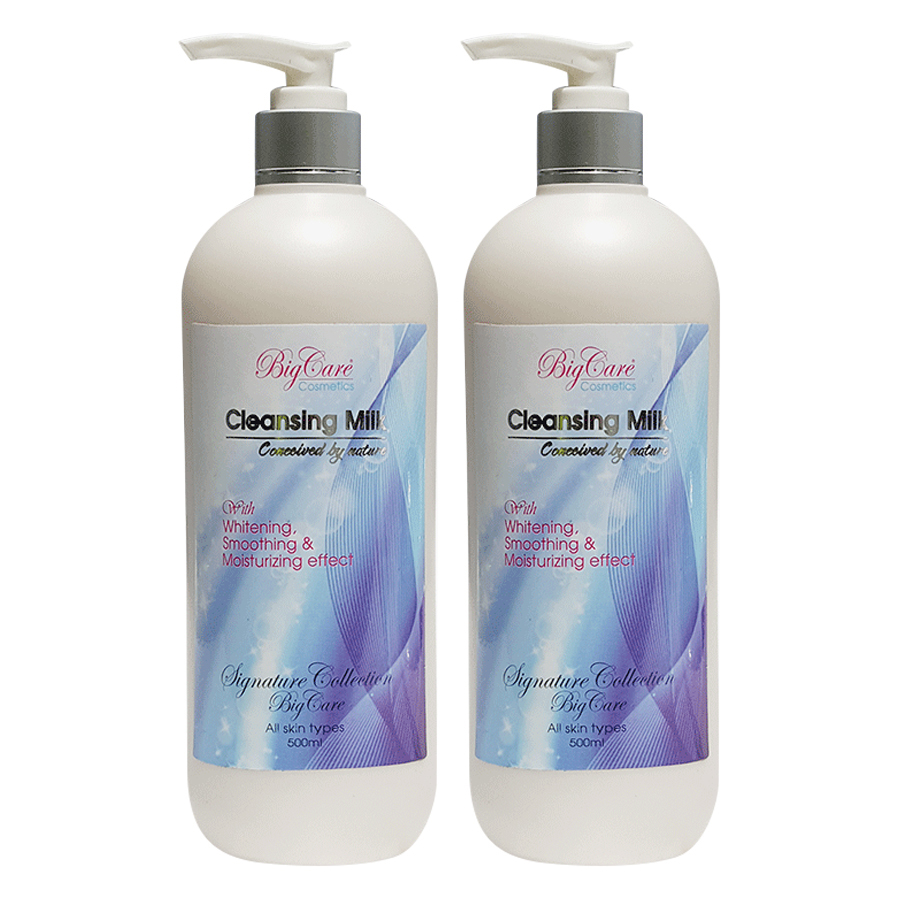 Combo 2 Sữa Rửa Mặt BigCare Cleansing Milk BC006