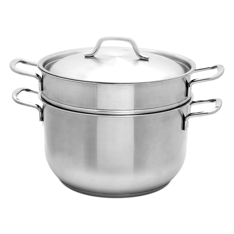 Bộ Nồi Xửng Inox 1 Đáy Fivestar ST24-SRY (24cm) - Hàng Chính Hãng