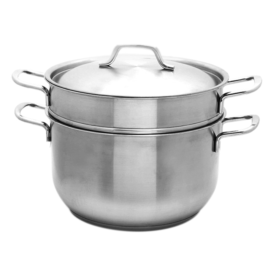 Bộ Nồi Xửng Inox 3 Đáy Nắp Inox Fivestar ST30-3D (30cm) - Hàng Chính Hãng