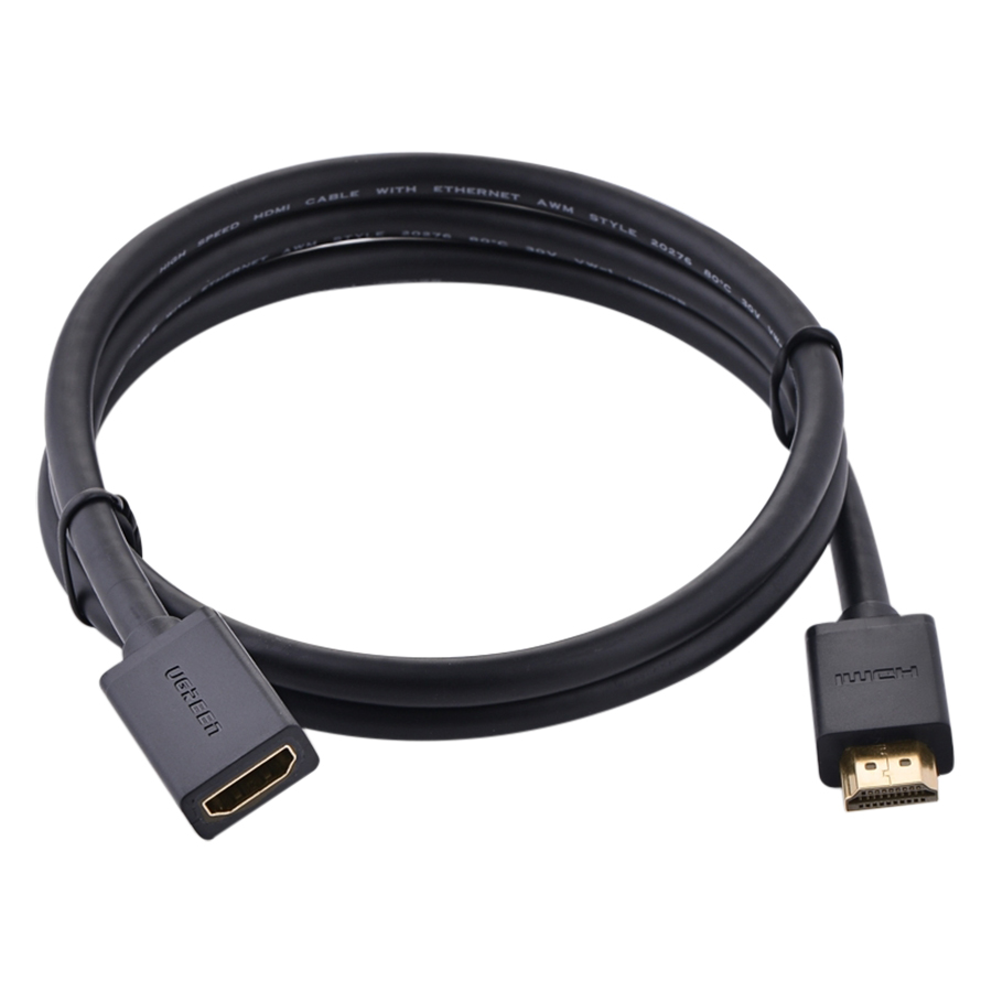 Cáp Nối Dài HDMI Ugreen HD107 10146 (5m) - Đen - Hàng Chính Hãng