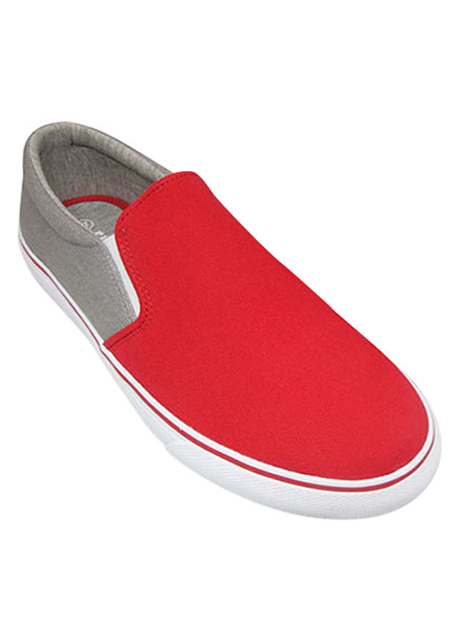 Giày Slip On Nữ Urban UL1705 - Đỏ Ghi