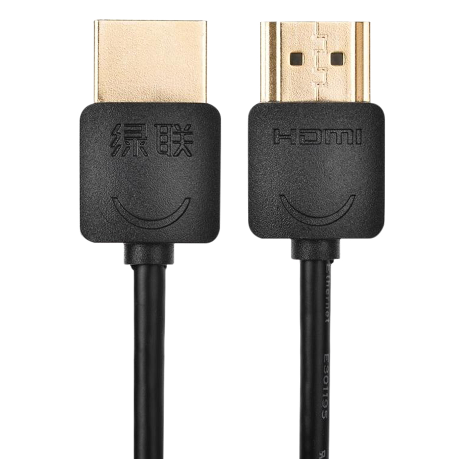 Cáp HDMI Ugreen Dây Nhỏ HD121 11199 - Đen - Hàng Chính Hãng