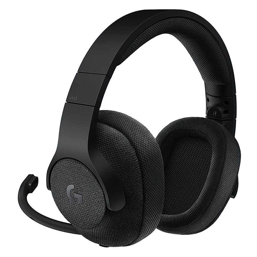 Tai Nghe Chụp Tai Gaming Logitech G433 7.1 Surround - Hàng Chính Hãng