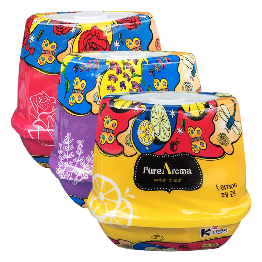 Combo 3 Sáp Thơm Phòng Khử Mùi Pure Aroma TK40